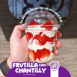 Frutilla con Chantilly